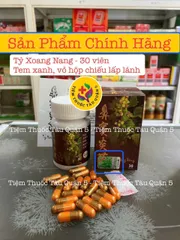 Viên uống Tỷ Xoang Nang - Hỗ trợ viêm xoang, viêm mũi dị ứng, nhức đầu - Sản phẩm chức năng chính hãng từ Malaysia, 30 viên/hộp
