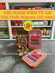 Kẹo Ngậm Tỳ Bà Niệm Từ Am Hiếu Tử - Giảm Khó Chịu Cổ Họng, Hương Vị Quất Chanh Ngọt Nhẹ - Hộp 60g