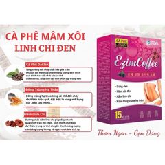 Cà Phê Giảm Cân Đông Trùng Linh Chi Đen - Giúp Đốt Mỡ, Thon Gọn Vóc Dáng Với Gừng Đen, Mâm Xôi Đen - Công Thức Từ Thiên Nhiên Khỏe Mạnh.