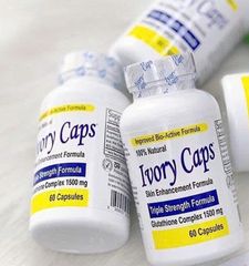 Viên uống trắng da Ivory Caps USA 60 viên