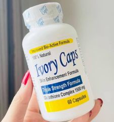 Viên uống trắng da Ivory Caps USA 60 viên