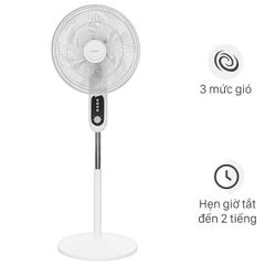 Quạt Đứng Philips CX1220/00 6 Cánh - Quạt Mát 45W Bảo Hành 2 Năm - Điện Tử, Xuất Xứ Hà Lan