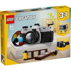 Đồ chơi lắp ghép LEGO chính hãng Creator Retro Camera 31147 - 261 mảnh ghép