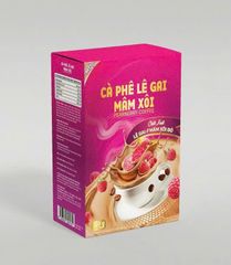 Cà Phê Giảm Cân Mâm Xôi Raspberry Coffee Hộp 15 Gói - Thức Uống Hỗ Trợ Giảm Cân, Tăng Cường Chuyển Hóa, Thơm Ngon Dễ Uống
