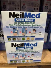 Bộ Rửa Mũi NeilMed Sinus Rinse - 2 Bình 240ml + 250 Gói Muối Mỹ - Giải Pháp Hiệu Quả Cho Dị Ứng Và Viêm Xoang