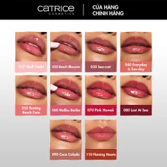Son Dưỡng Có Màu Catrice Melt & Shine Juicy Lip Balm 070 Pink Hawaii 1.3g - Chăm Sóc Môi, Cung Cấp Độ ẩm, Màu Sắc Tươi Tắn