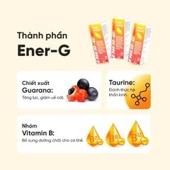 Tăng cường sức khỏe ener g power booster sunlife (t/10v) - Date T01/2026