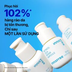 Tinh Chất Phục Hồi Da Innisfree Retinol Cica Repair Ampoule 5ml - Giảm Mụn, Cấp Ẩm, Phù Hợp Với Da Nhạy Cảm