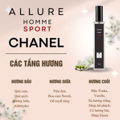 Nước Hoa Nam Allure Homme Sport EDP 10ml - Hương Thơm Tươi Mát, Quyến Rũ và Mạnh Mẽ Dành Cho Phái Mạnh Thích Vận Động