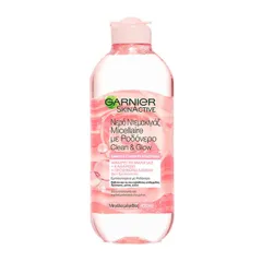 Nước Tẩy Trang Garnier Micellar Rose Water Cleaner & Glow 400ml - Tẩy Trang & Dưỡng Ẩm Cho Da Nhạy Cảm, Phù Hợp Với Mọi Loại Da