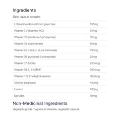 Viên Uống Synergy B-Complex CanPrev - Hỗ Trợ Sức Khỏe Tinh Thần và Hệ Tuần Hoàn, 60 Viên - Sản Phẩm Thuần Chay Từ Canada