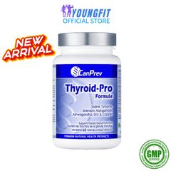 Viên Uống Thyroid-Pro CanPrev Hỗ Trợ Tuyến Giáp Ổn Định Sức Khỏe Tinh Thần - Hộp 60 Viên Nhộng Từ Canada