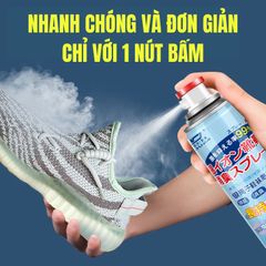 Chai Xịt Khử Mùi Chống Khuẩn Giày 1CK106710 – Tiêu Diệt Nấm Mốc Hiệu Quả, An Toàn Cho Da, Tiện Lợi Dùng Hàng Ngày