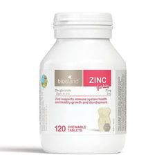 Viên Kẽm Bio Island Zinc 120 Viên Nhai Dành Cho Trẻ Em - Thực Phẩm Chức Năng Hàng Úc Tăng Cường Sức Khỏe
