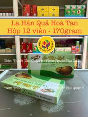 Trà La Hán Quả Hòa Tan - Hỗ Trợ Giảm Cảm Cúm, Dễ Uống, Hộp 12 Gói Nhỏ (Mỗi Gói 2 Viên) - Sản Phẩm Thảo Mộc Từ Việt Nam