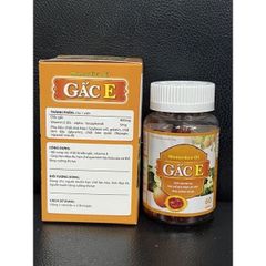 Viên Dầu Cá Gấc E Thiên Ân - Bổ Sung Vitamin E, Tăng Cường Thị Lực, Chống Oxy Hóa, Đẹp Da, Duy Trì Sức Khỏe