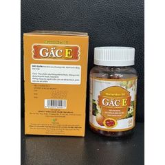Viên Dầu Cá Gấc E Thiên Ân - Bổ Sung Vitamin E, Tăng Cường Thị Lực, Chống Oxy Hóa, Đẹp Da, Duy Trì Sức Khỏe