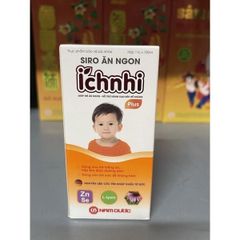 Siro Ăn Ngon Ích Nhi Plus Nam Dược - Vitamin Cho Trẻ Giúp Tăng Cường Sức Đề Kháng và Khả Năng Ăn Uống, Hỗ Trợ Dinh Dưỡng Hiệu Quả
