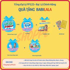 Khóa Học Tiếng Anh Trọn Đời Babilala & Edupia - Dành Cho Trẻ Từ 3-8 Tuổi, Bao Gồm Live Class, Sticker, Tài Liệu Học Tập Chất Lượng Cao