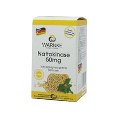 Viên Uống Chống Đông Máu Warnke Nattokinase 50mg - Hỗ Trợ Tim Mạch và Cải Thiện Tuần Hoàn Máu (Hộp 60 Viên)