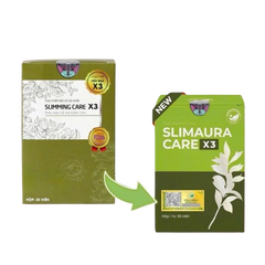 Viên uống Slimming Care X3 - Hỗ trợ kiểm soát cân nặng hiệu quả từ thảo mộc, giảm cảm giác thèm ăn, duy trì lối sống lành mạnh