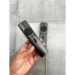 Điều Khiển Remote Giọng Nói Voice Tivi Xiaomi Hàng Mới - Phụ Kiện Tivi Kèm Pin Thiết Bị Thông Minh Đen