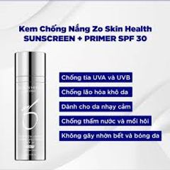 Kem Chống Nắng Zo Primer SPF 30 - Bảo Vệ Da Toàn Diện, Chống Oxy Hóa, Lớp Lót Trang Điểm, 15ml