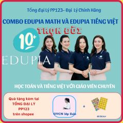 Khóa Học Combo EDUPIA Toán và Tiếng Việt - Học Từ Xa Dành Cho Học Sinh Tiểu Học với Giáo Viên Chuyên Nghiệp