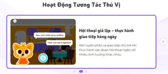 Học tiếng Anh Monkey Speak - Hỗ trợ luyện phát âm và giao tiếp cho trẻ em bằng công nghệ AI M-Speak đa dạng và hiệu quả.