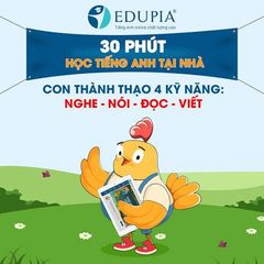 Phần mềm Học Tiếng Anh EDUPIA - Chương trình Tiểu học và THCS, Học Online Trọn Đời với Giáo Viên Bản Ngữ