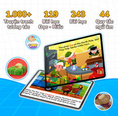 Học Tiếng Anh Monkey Stories Trọn Đời -  Thú Vị Cho Trẻ Từ 3-15 Tuổi Qua Truyện Tranh Tương Tác