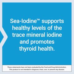 Viên Uống Iodine Sea Life Extension - Hỗ Trợ Sức Khỏe Tuyến Giáp & Tăng Đề Kháng - Hộp 60 Viên Nhộng Mỹ