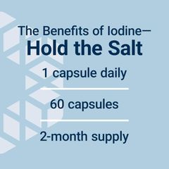 Viên Uống Iodine Sea Life Extension - Hỗ Trợ Sức Khỏe Tuyến Giáp & Tăng Đề Kháng - Hộp 60 Viên Nhộng Mỹ