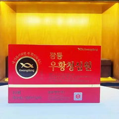 An Cung Ngưu Hoàng Hoàn Kwangdong Hàn Quốc - Hộp 10 Viên Thực Phẩm Chức Năng Tăng Cường Trí Nhớ, Ngăn Ngừa Đột Quỵ, Chính Hãng Nội Địa