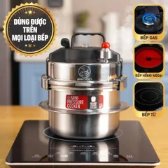 Nồi Áp Suất Mini 2GOOD M1 2000ml - Nấu Nhanh, Tiện Lợi cho Gia Đình 2-4 Người, Tương Thích Mọi Loại Bếp