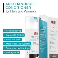 Dầu Xả Dandrene® Chống Gàu & Tẩy Tế Bào Chết - Kiểm Soát Ngứa Da Đầu, Dưỡng Ẩm Tóc An Toàn, Sản Phẩm Da Liễu Chuyên Dụng