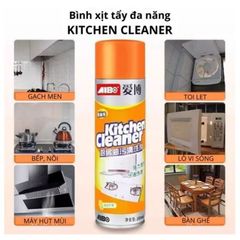 Bình Xịt Tẩy Rửa Bếp Đa Năng 500ml - Chai Xịt Cam Hương Thơm, Công Nghệ Tạo Bọt Vệ Sinh Hiệu Quả, An Toàn Cho Người Sử Dụng