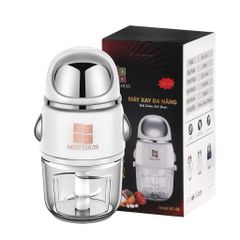 Máy Xay Đa Năng Misu Louis Cối Thủy Tinh 6 Lưỡi - Xay Thịt, Hoa Quả, Rau Củ Hiệu Quả, Thiết Kế Tiện Lợi Cho Mọi Gia Đình