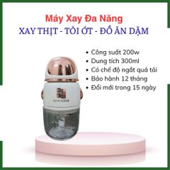 Máy Xay Đa Năng Misu Louis Cối Thủy Tinh 6 Lưỡi - Xay Thịt, Hoa Quả, Rau Củ Hiệu Quả, Thiết Kế Tiện Lợi Cho Mọi Gia Đình