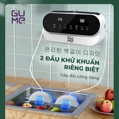 Máy Khử Khuẩn Thực Phẩm Gume GM6996 - Công Nghệ Điện Phân Hydroxyl An Toàn, Diệt Khuẩn 99,99% Cho Gia Đình Vệ Sinh Thực Phẩm Tối Ưu