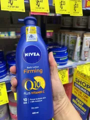 Sữa Dưỡng Thể Nivea Firming Q10 Plus Vitamin C 400ml - Dưỡng Ẩm, Làm Sáng Da, Giúp Da Săn Chắc Cho Da Khô