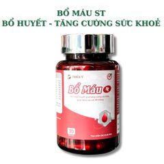 Bổ Máu ST chính hãng – Hỗ trợ cải thiện tình trạng thiếu sắt, cơ thể mệt mỏi, hỗ trợ tạo hồng cầu