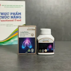 Viên Uống Bổ Phổi Vitatree Lung Detox 60 Viên - Hỗ Trợ Thải Độc Phổi, Tăng Cường Miễn Dịch Từ Thiên Nhiên