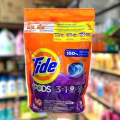Viên Giặt Xả Tide Pods 3 Trong 1 - Sạch Sâu, Làm Trắng Vượt Trội, Dễ Dàng Sử Dụng Cho Mọi Loại Máy Giặt