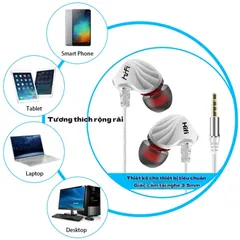 Tai Nghe Nhét Tai Có Dây 3.5mm AUX/Type-C HIFI 6D Surround Bass, Âm Thanh Mạnh Mẽ & Micro HD, Phù Hợp Chơi Game và Nghe Nhạc