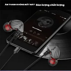 Tai Nghe Nhét Tai Có Dây 3.5mm AUX/Type-C HIFI 6D Surround Bass, Âm Thanh Mạnh Mẽ & Micro HD, Phù Hợp Chơi Game và Nghe Nhạc