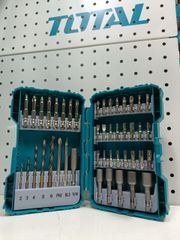 Bộ Mũi Vít Đa Năng 45 Chi Tiết TOTAL TACSDL24501 - Dụng Cụ Cầm Tay Chất Lượng Cao, Tiện Lợi Cho Sửa Chữa và Lắp Ráp