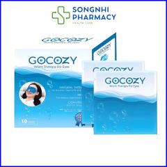 Gocozy Chườm Ấm Mắt - Hộp 10 Miếng Che Mắt Giảm Khô, Giúp Thư Giãn Mắt, Chăm Sóc Sức Khỏe Mắt Chính Hãng