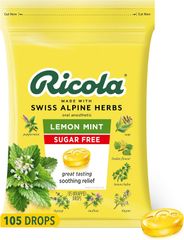 (CÓ BILL NHẬP) KẸO RICOLA THẢO MỘC 105 VIÊN.