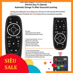 Điều Khiển Remote Chuột Bay Voice G10s PRO Có Đèn Nền - Tìm Kiếm Giọng Nói Cho Tivi Smart và Tivi Box Android